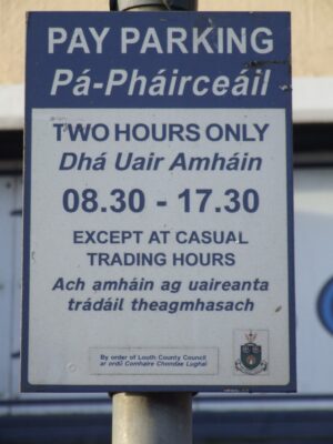 Pay Parking Sign