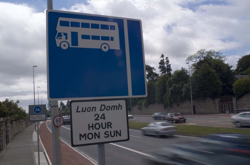 Bus Corridor Signs