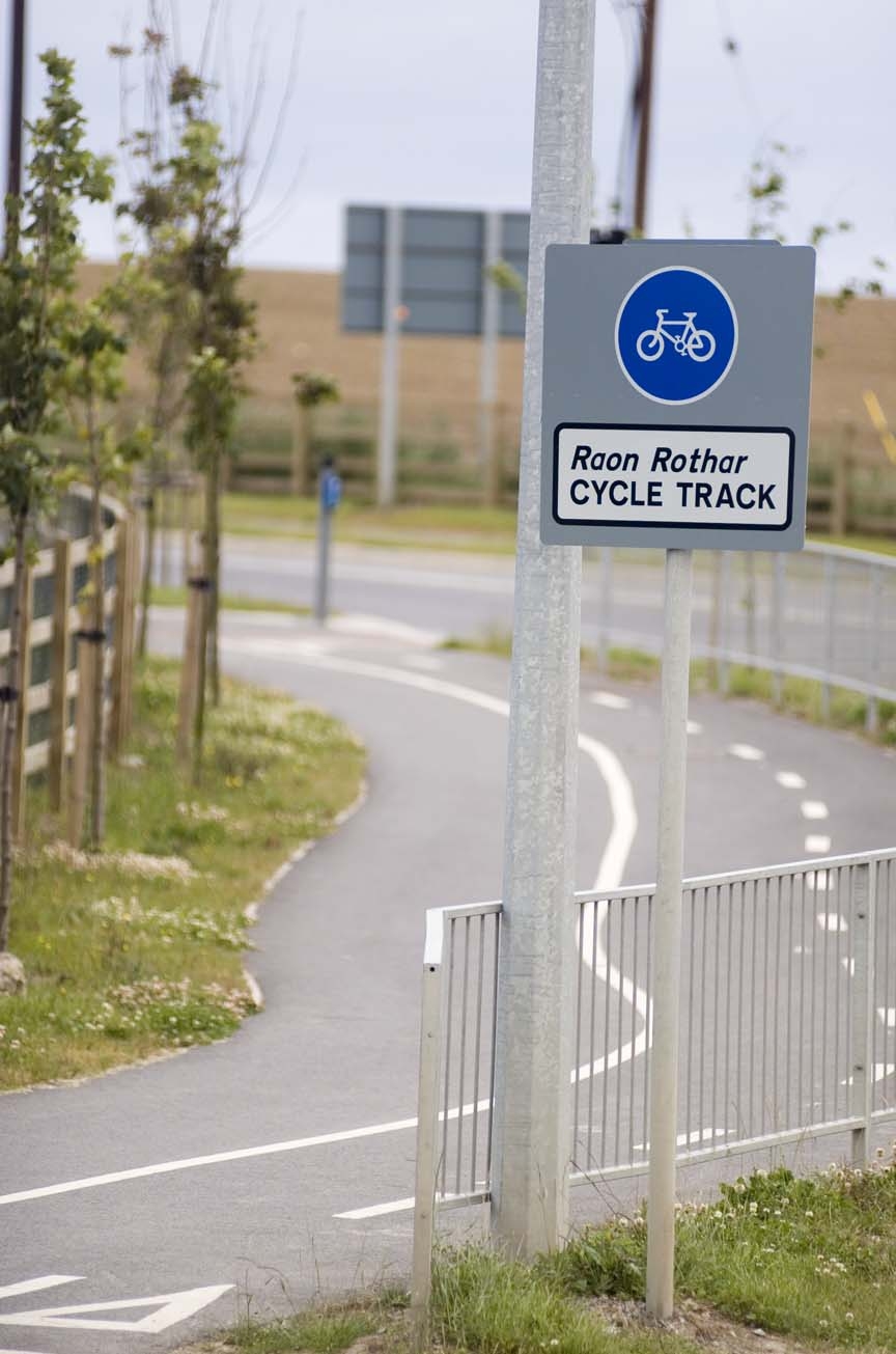 Cycle Track Signs
