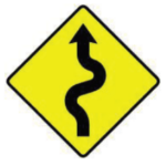 W 053L Series of Sharp Bends – Left