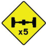 W 117 Prohibited Number of Axles