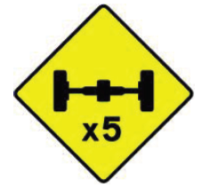 Thumbnail image of W 117 Prohibited Number of Axles
