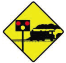Thumbnail image of W 120 Level Crossing With Flashing Red Signals