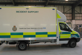 Image of an Incident Support Vehicle with Rennicks Livery