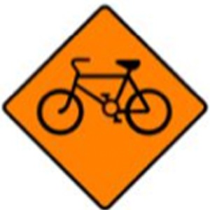 Cyclists Sign